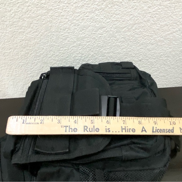 G4FREE Black Tactical Messenger Utility Sling Bag - Picture 10 of 16